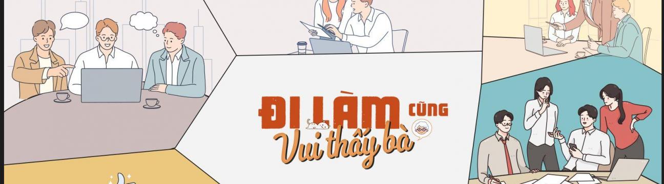 Đi làm vui thấy bà!